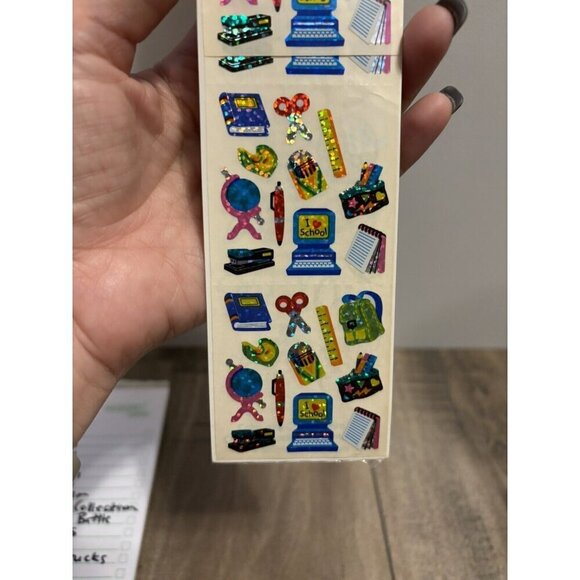 Vintage Sandylion prismatic school Stickers, Open Missing Stickers - Picture 2 of 4